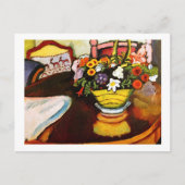 Stilleven Kussenbloemen August Macke Briefkaart (Voorkant)