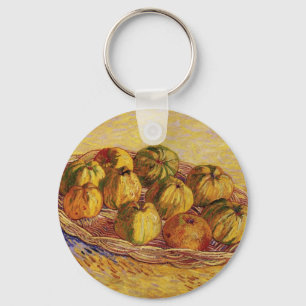 Stilleven, Mand met Appels door Vincent van Gogh Sleutelhanger