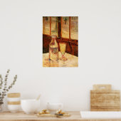 Stilleven met absint door Vincent van Gogh Poster (Keuken)