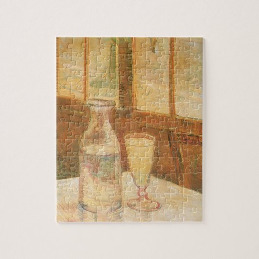 Stilleven met absint van Vincent van Gogh Legpuzzel (Verticaal)