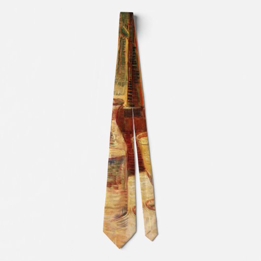 Stilleven met absint van Vincent van Gogh Stropdas (Voorkant)
