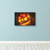 Stilleven met appels canvas afdruk (Insitu (Houten vloer))