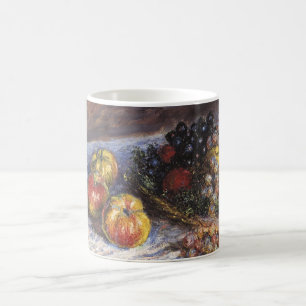 Stilleven met appels en druiven van Claude Monet Koffiemok