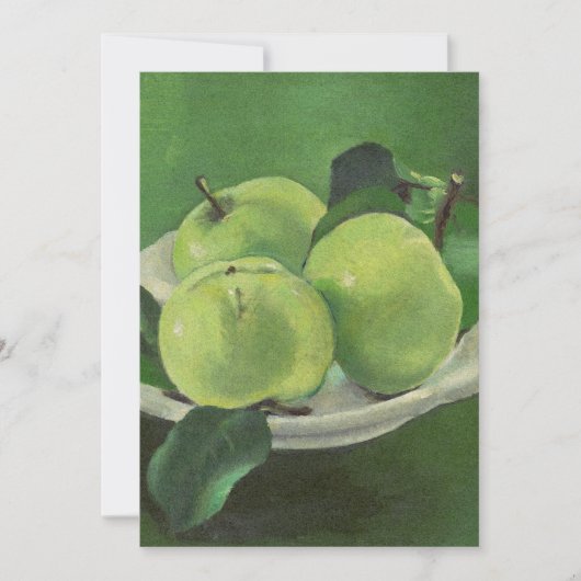 Stilleven met appels van Mikulas Galanda Kaart (Voorkant)