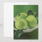 Stilleven met appels van Mikulas Galanda Kaart (Voorkant / Achterkant)