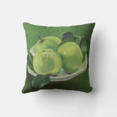 Stilleven met appels van Mikulas Galanda Kussen (Achterkant)