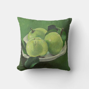 Stilleven met appels van Mikulas Galanda Kussen