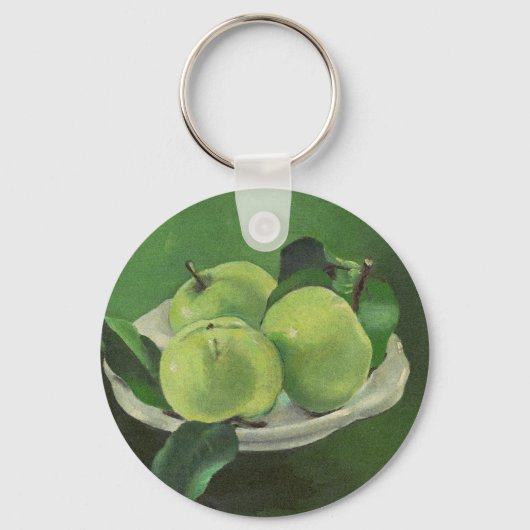 Stilleven met appels van Mikulas Galanda Sleutelhanger (Voorkant)
