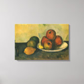 Stilleven met appels van Paul Cezanne Canvas Afdruk (Voorkant)