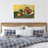 Stilleven met appels van Paul Cezanne Canvas Afdruk (Insitu (Slaapkamer))