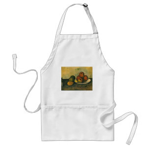 Stilleven met appels van Paul Cezanne Standaard Schort