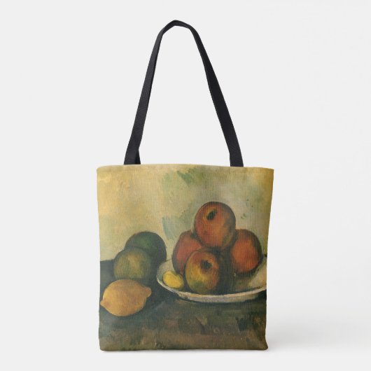 Stilleven met appels van Paul Cezanne Tote Bag (Achterkant)