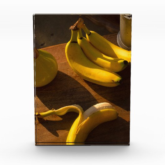 Stilleven met bananenfotoblok fotoblokken (Voorkant)