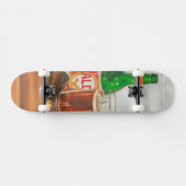 Stilleven met bier van Jennifer Goldberger Skateboard (Horizontaal)