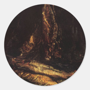 Stilleven met Bloaters van Vincent van Gogh Ronde Sticker