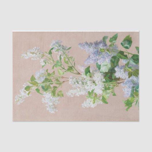 Stilleven met bloemen (2) door Jean Benner Tissuepapier (Voorkant)