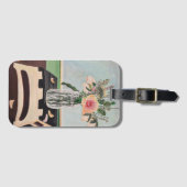 Stilleven met bloemen bagagelabel (Voorkant (horizontaal))