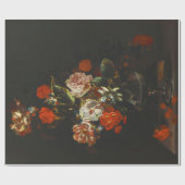  stilleven met bloemen cadeaupapier (Vlak)