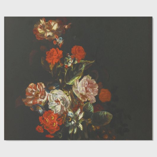  stilleven met bloemen cadeaupapier (Vlak)