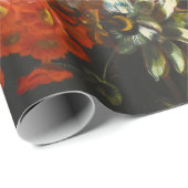 stilleven met bloemen cadeaupapier (Rol Hoek)