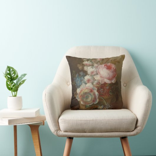 Stilleven met bloemen – Cornelis van Spaendonck Kussen (Stoel)