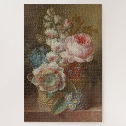 Stilleven met bloemen – Cornelis van Spaendonck Legpuzzel (Verticaal)
