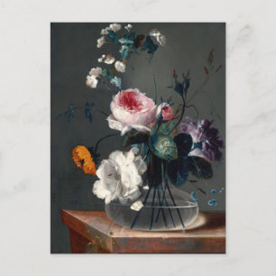 Stilleven met bloemen door Johann Baptist Drechsle Briefkaart