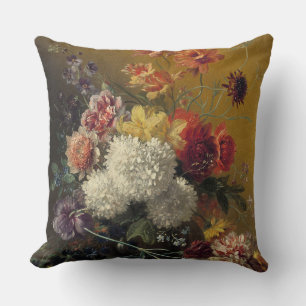Stilleven met bloemen door Johannes van Os Kussen