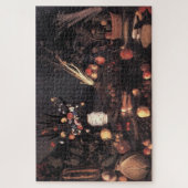 Stilleven met bloemen en fruit – Caravaggio Legpuzzel (Verticaal)