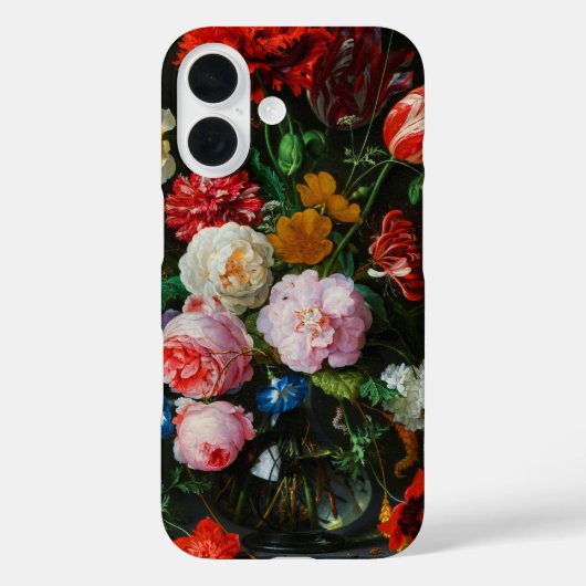 Stilleven met bloemen in een glazen vaas Case-Mate iPhone case (Achterkant)