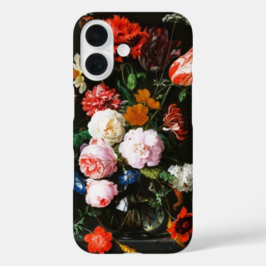 Stilleven met bloemen in een glazen vaas Classic Case-Mate iPhone Case (Achterkant)