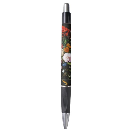 Stilleven met bloemen in een glazen vaas Classic Pen (Voorkant Verticaal)