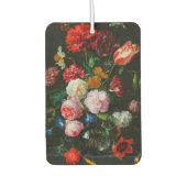 Stilleven met bloemen in een glazen vaas luchtverfrisser (Voorkant)