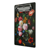Stilleven met bloemen in een glazen vaas mini klembord (Angled2)