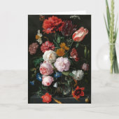 Stilleven met bloemen | Jan Davidsz de Heem Kaart (Voorkant)