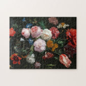 Stilleven met bloemen | Jan Davidsz de Heem Legpuzzel (Horizontaal)