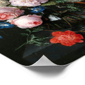 Stilleven met bloemen | Jan Davidsz de Heem Poster (Hoek)
