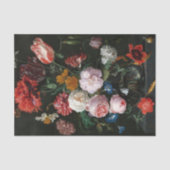 Stilleven met bloemen | Jan Davidsz de Heem Tissuepapier (Voorkant)