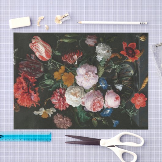 Stilleven met bloemen | Jan Davidsz de Heem Tissuepapier (Craft)