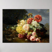 Stilleven met bloemen, Jean Robie Poster (Voorkant)