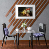 Stilleven met bloemen, Jean Robie Poster