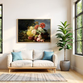 Stilleven met bloemen, Jean Robie Poster
