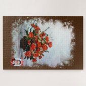 Stilleven met bloemen legpuzzel (Horizontaal)