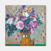 Stilleven met bloemen, Paul Cezanne Magneet (Voorkant)