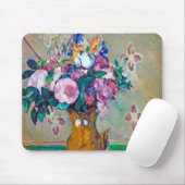 Stilleven met bloemen, Paul Cezanne Muismat (Met muis)