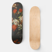  stilleven met bloemen persoonlijk skateboard (Voorkant)