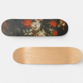  stilleven met bloemen persoonlijk skateboard (Horizontaal)