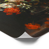  stilleven met bloemen poster (Hoek)
