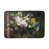 Stilleven met bloemen schilderen badmat (Voorkant)
