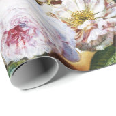 Stilleven met bloemen schilderen cadeaupapier (Rol Hoek)
